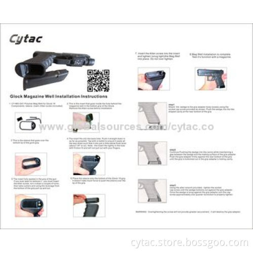 17/17L/22/24/31/34/35/37 Gun holster, 9mm full-size, .40,.45 GAP,.357 Sig Gen 1, 2 , 3 Glock Magwel
